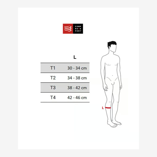 COMPRESSPORT steznik za meča SU00048B 922 R2 OXYGEN black