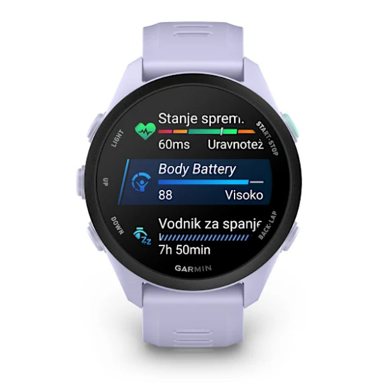 GARMIN športna ura FORERUNNER ® 70 010-04307-03 cool lavender