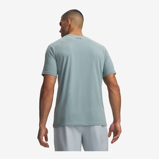 UNDER ARMOUR m majica 6016971-408 CENTER LOGO SHORT SLEEVE academy blue wind