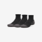 UNDER ARMOUR nogavice PERFORMANCE TECH 3-PACK QUARTER SOCKS black