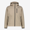 CMP m softshell 3A01787N P719 SOFTSHELL JACKET WITH DETACHABLE HOOD teak