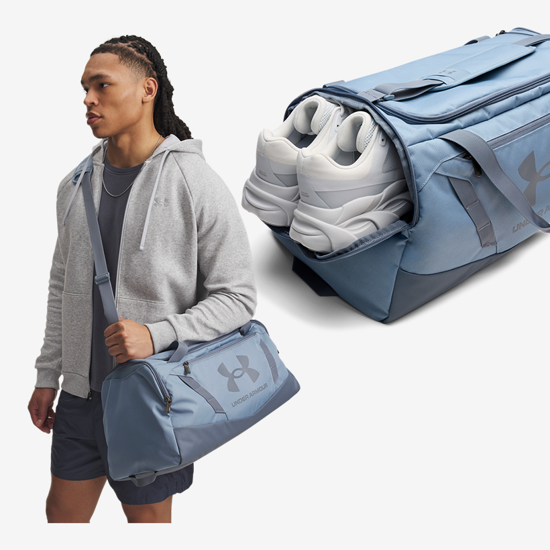 UNDER ARMOUR torba 1369222-448 UNDENIABLE 5.0 SMALL DUFFLE BAG 40L blue wind