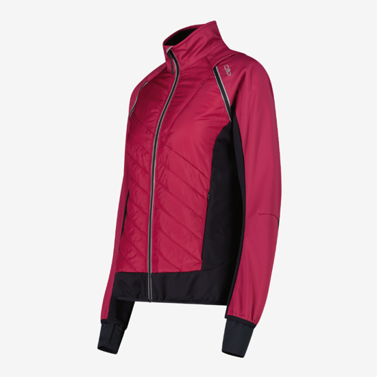 CMP ž softshell/brezrokavnik 30A2276 C489 WOMEN JACKET WITH DETACHABLE SLEEVES amaranto
