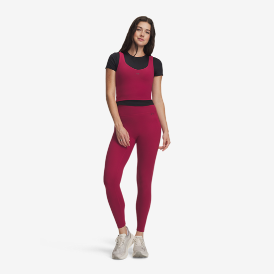 UNDER ARMOUR ž legice 6013784-622 MOTION ANKLE LEGGINGS claret ox blood