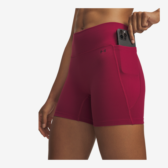 UNDER ARMOUR ž hlače 6013790-622 MOTION MIDDY SHORTS claret ox blood