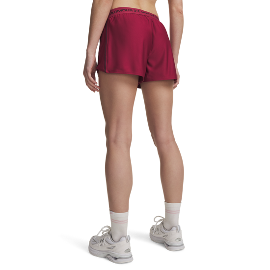 UNDER ARMOUR ž hlače 1389882-622 TECH PLAY UP claret ox blood