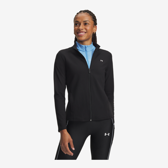 UNDER ARMOUR ž jopica 6013776-008 UA MOTION FULL ZIP ultimate black white