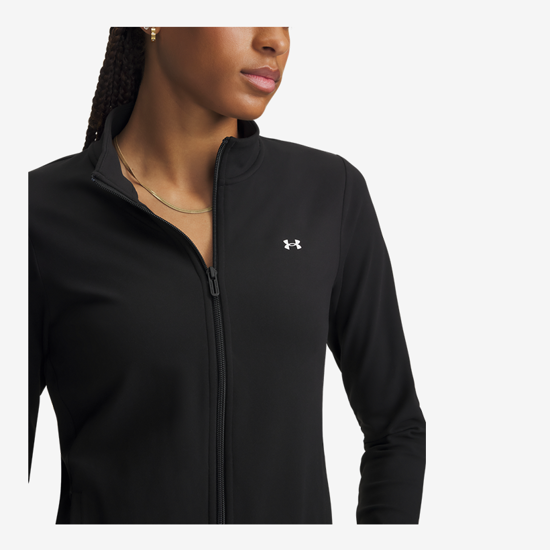 UNDER ARMOUR ž jopica 6013776-008 UA MOTION FULL ZIP ultimate black white