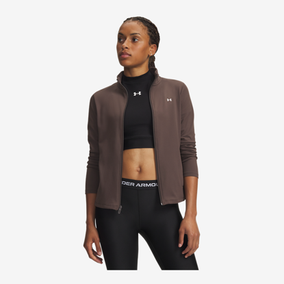 UNDER ARMOUR ž jopica 6013776-200 UA MOTION FULL ZIP peppercorn white