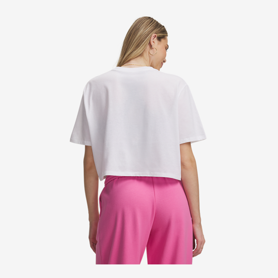 UNDER ARMOUR ž majica 6015217-100 W CENTER LT SHORT SLEEVE white pink