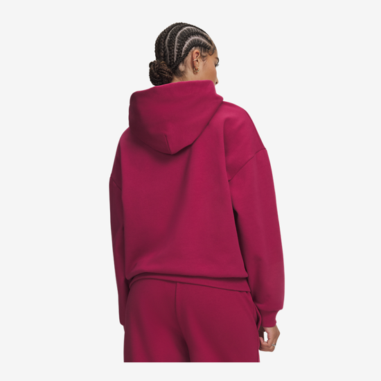 UNDER ARMOUR ž kapucar 6013544-622  ICON FLEECE HOODIE claret white