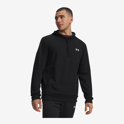 UNDER ARMOUR m kapucar 6010861-009 FLEX FLEECE ultimate black white