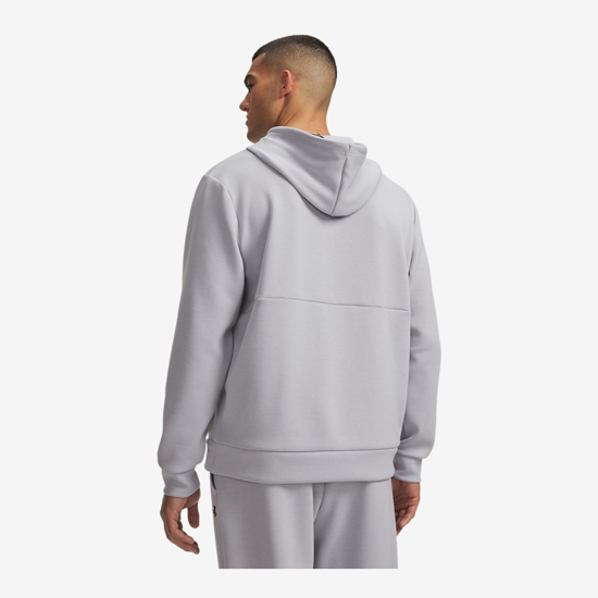 UNDER ARMOUR m kapucar 6010861-012 FLEX FLEECE HOODIE mod gray black