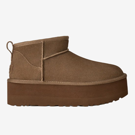 UGG ž škornji 1135092 CLASSIC ULTRA MINI PLATFORM light bronze