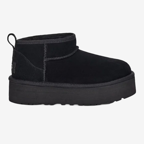 UGG otr škornji 1157791K CLASSIC ULTRA MINI PLATFORM black