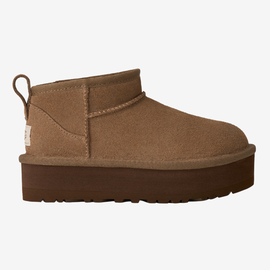 UGG otr škornji 1157791K CLASSIC ULTRA MINI PLATFORM light bronze