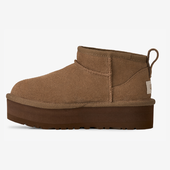 UGG otr škornji 1157791K CLASSIC ULTRA MINI PLATFORM light bronze