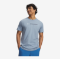 UNDER ARMOUR m majica LOGO WORDMARK SHORT SLEEVE blue wind blue fog