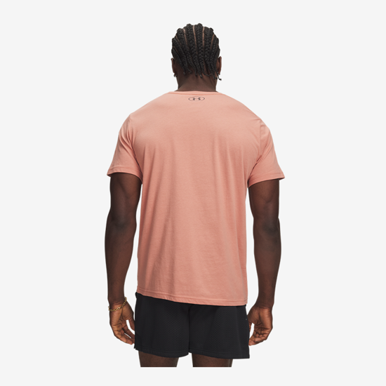 UNDER ARMOUR m majica 6013595-696 LOCKERTAG PRINT SHORT SLEEVE canyon pink peppercorn