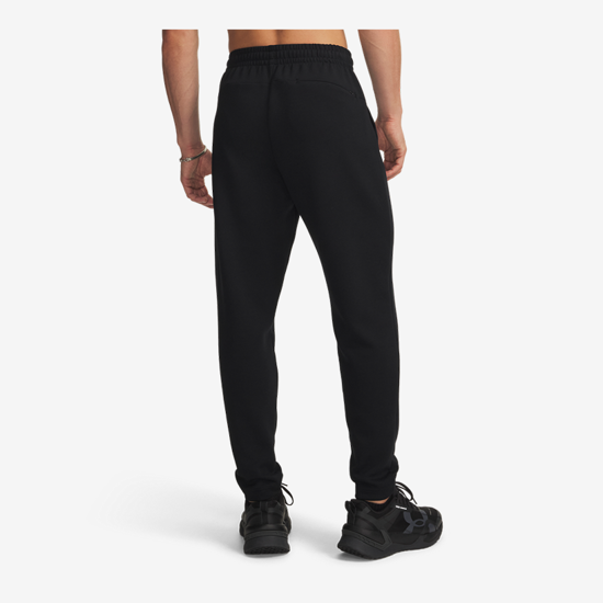 UNDER ARMOUR m hlače 6015043-008 FLEX FLEECE TAPERED PANTS ultimate black white