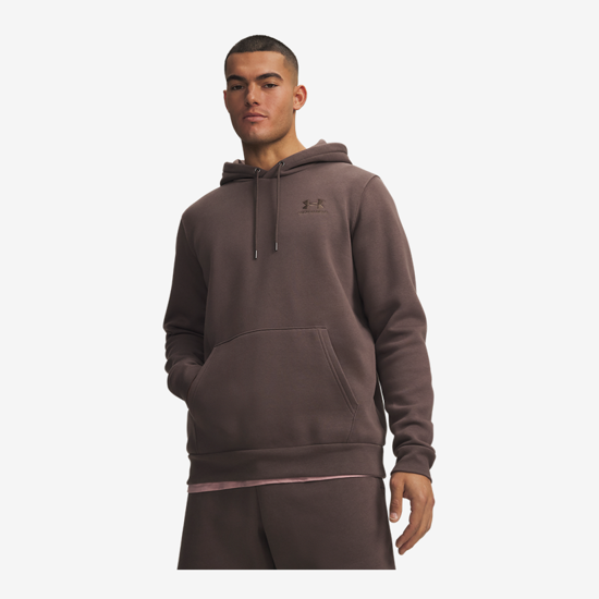 UNDER ARMOUR m kapucar 1373880-201 UA ICON FLEECE HOODIE peppercorn