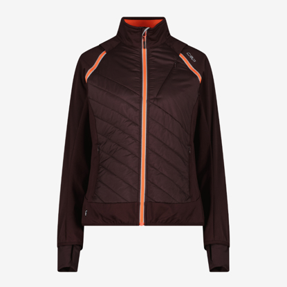 CMP ž softshell/brezrokavnik 30A2276 C595 WOMEN JACKET WITH DETACHABLE SLEEVES black berry