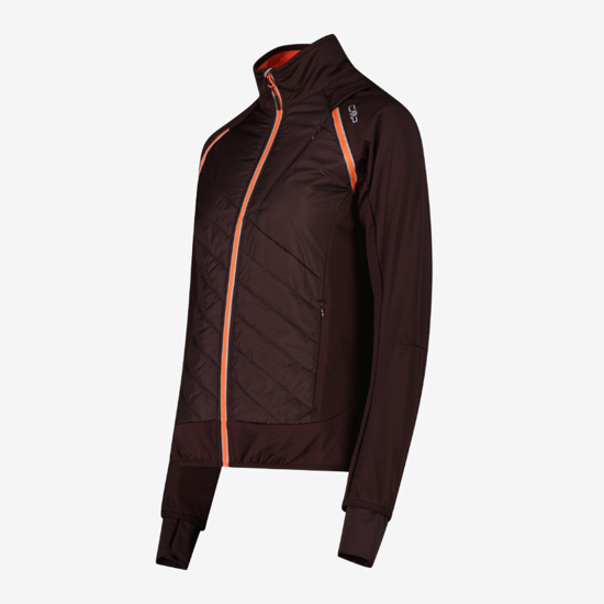 CMP ž softshell/brezrokavnik 30A2276 C595 WOMEN JACKET WITH DETACHABLE SLEEVES black berry