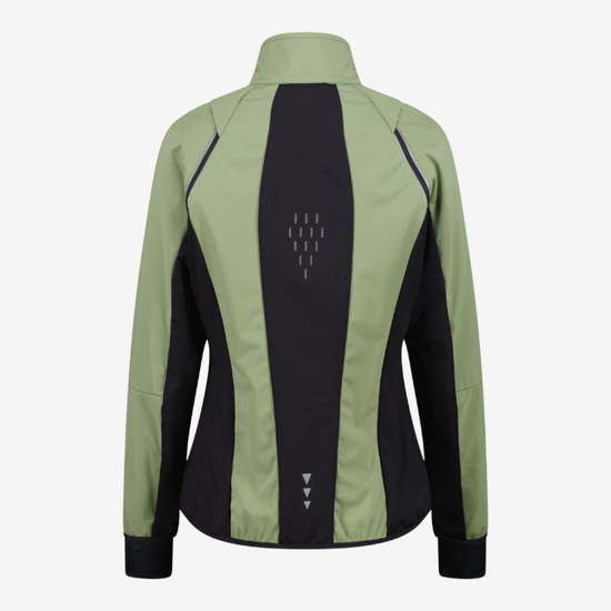 CMP ž softshell/brezrokavnik 30A2276 E624 WOMEN JACKET WITH DETACHABLE SLEEVES green tee
