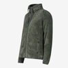 CMP ž jopica 36P2506 09FZ STRIPED FAUX FUR jungle green tea