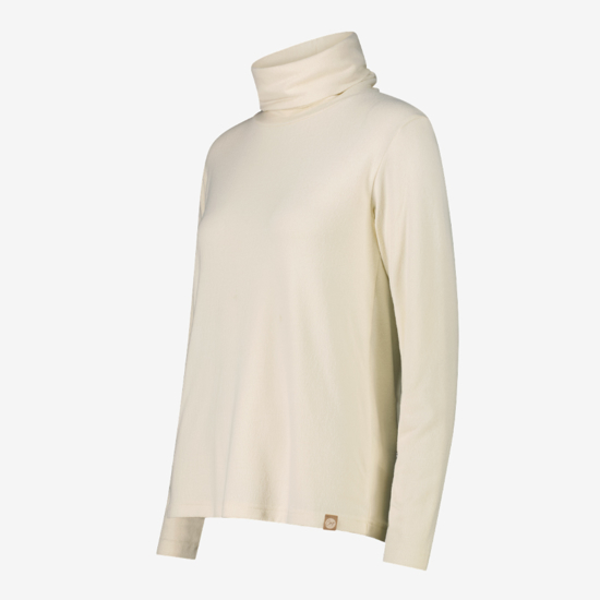 CMP ž puli 36G3936 A126 PEACH TOUCH MELANGE SWEATSHIRT avorio