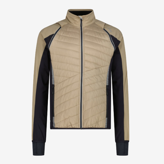 CMP m softshell/brezrokavnik 30A2647 P719 JACKET WITH DETACHABLE SLEEVES teak