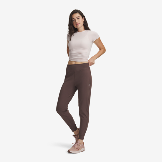 UNDER ARMOUR ž hlače 6013788-200 MOTION JOGGERS peppercorn white