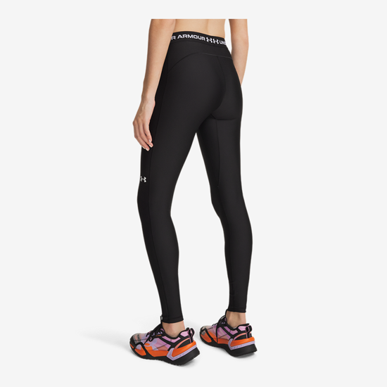 UNDER ARMOUR ž legice 6010002-008 HEATGEAR COMPRESSION LEGGINGS ultimate black white