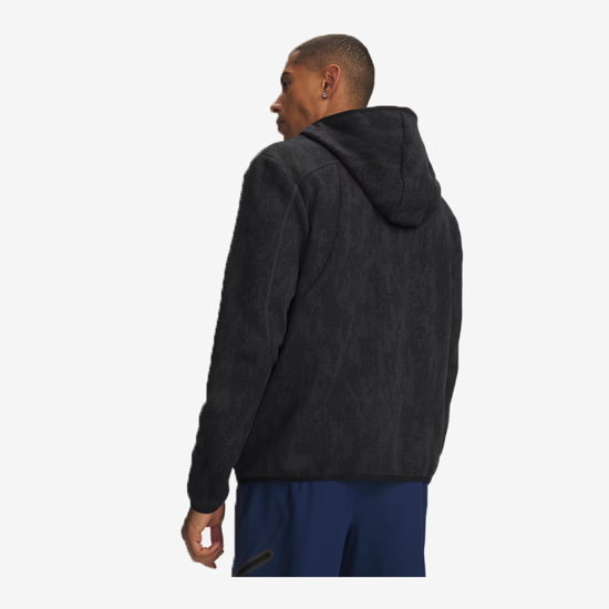 UNDER ARMOUR m jopica 6013431-009 UNSTOPPABLE FLEECE FULL ZIP ultimate black black