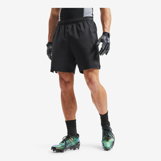 UNDER ARMOUR  m hlače 6009865-001 VANISH WOVEN 2.0 SHORTS black  castlerock