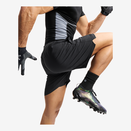UNDER ARMOUR  m hlače 6009865-001 VANISH WOVEN 2.0 SHORTS black  castlerock
