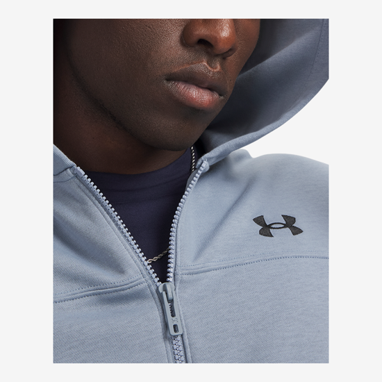 UNDER ARMOUR m jopica 6009346-448 UA RIVAL LIGHTWEIGHT FULL-ZIP blue wind