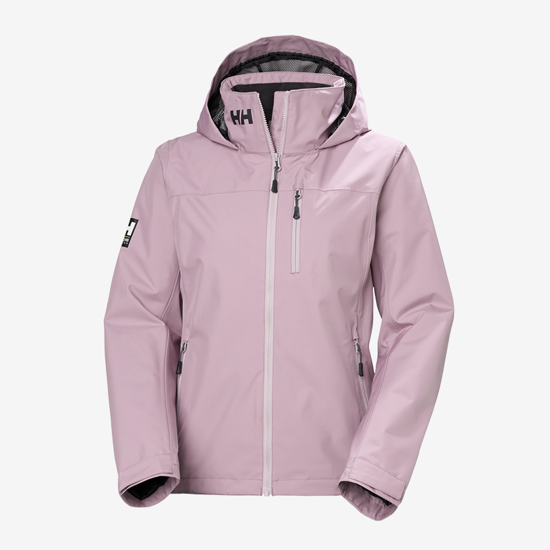 HELLY HANSEN ž jakna 34447 676 CREW HOODED MIDLAYER 2.0 purple clay