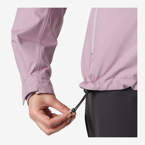 HELLY HANSEN ž jakna 34447 676 CREW HOODED MIDLAYER 2.0 purple clay