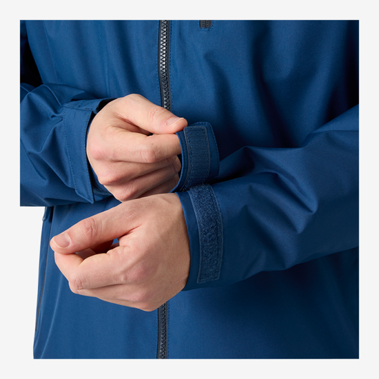 HELLY HANSEN m jakna 34442 507 CREW HOODED MIDLAYER SAILING JACKET 2.0 navy royal