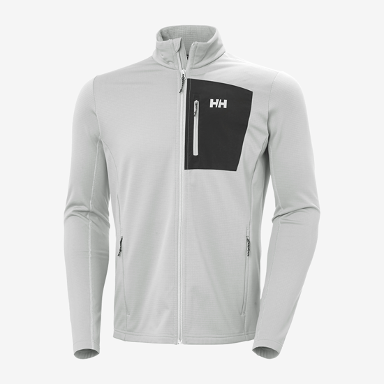 HELLY HANSEN m jopica 49604 853 VERSALITE FLEECE JACKET grey fog