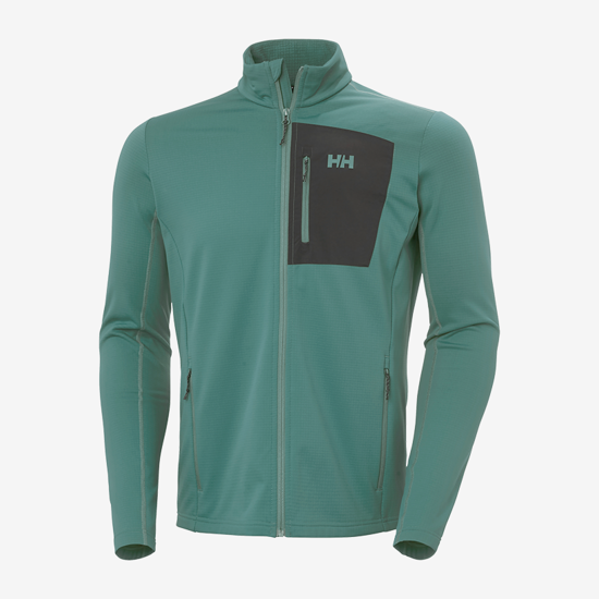 HELLY HANSEN m jopica 49604 494 VERSALITE FLEECE JACKET opal green