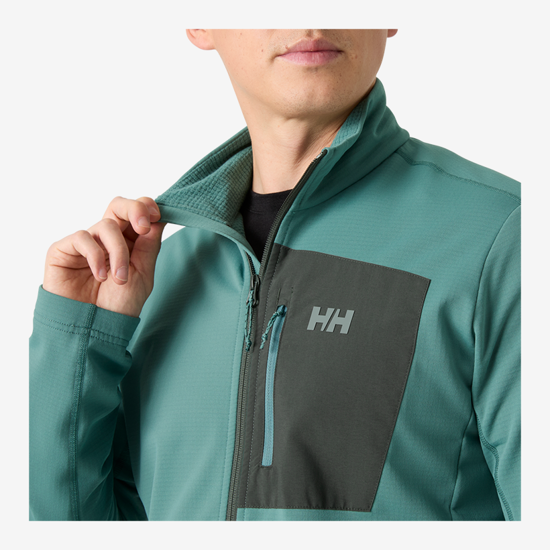 HELLY HANSEN m jopica 49604 494 VERSALITE FLEECE JACKET opal green