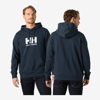 HELLY HANSEN m kapucar 54582 598 LOGO HOODIE navy