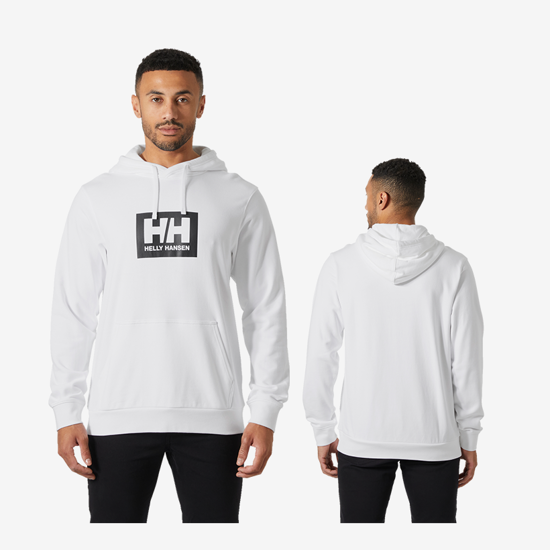 HELLY HANSEN m kapucar 54526 003 BOX HOODIE white