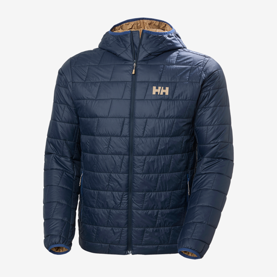 HELLY HANSEN m jakna 63455 597 LIFALOFT HOODED INSULATOR navy