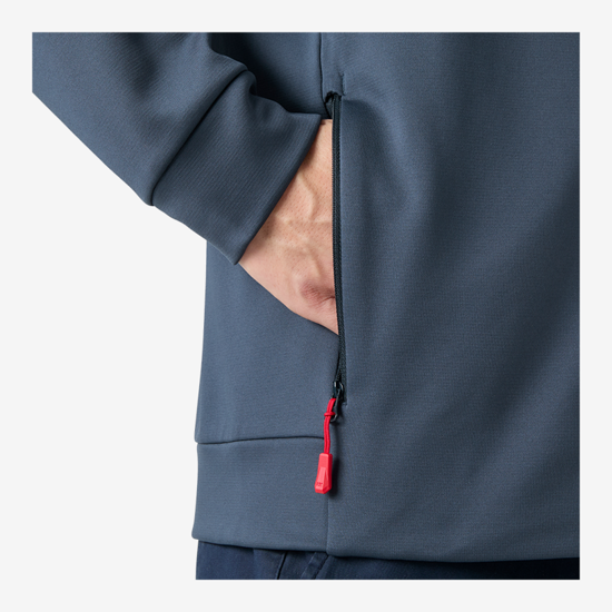 HELLY HANSEN m jakna 34599 597 CREW FLEECE JACKET navy