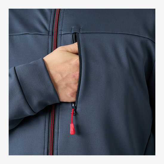 HELLY HANSEN m jakna 34599 597 CREW FLEECE JACKET navy