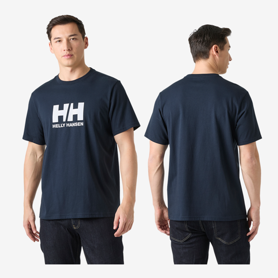 HELLY HANSEN m majica 54596 598 HH LOGO T-SHIRT 3.0 navy