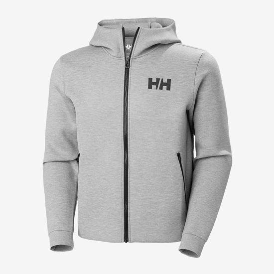 HELLY HANSEN m jopica 34264 949 HP OCEAL SAILING FULL-ZIP JACKET 2.0 grey melange